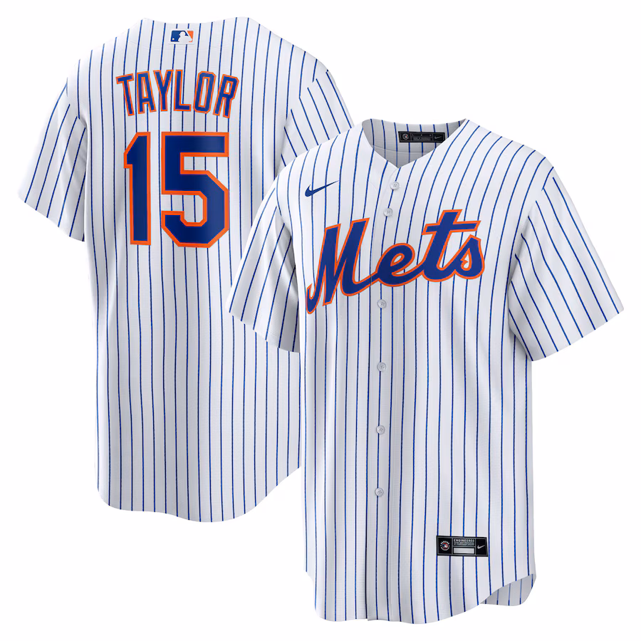 Men's New York Mets Tyrone Taylor Nike White Home Replica Jersey - Jersey