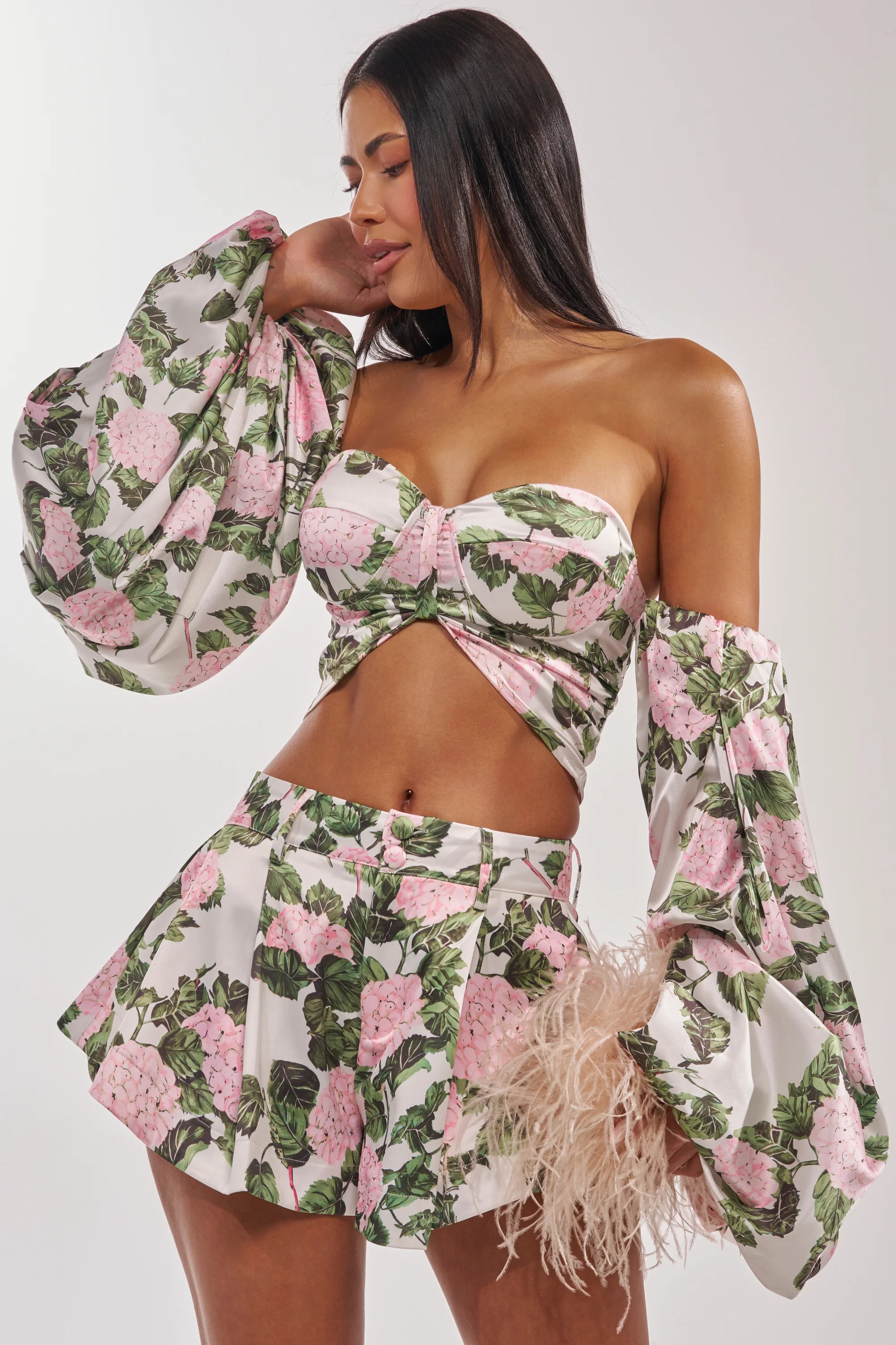 ONE OF A KIND FLORAL BLOUSE - Akira Wear