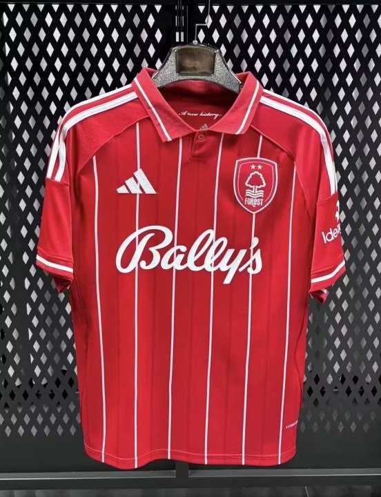 Nottingham Forest Football Jersey Home Custom Shirt 2025/26 - Jersey