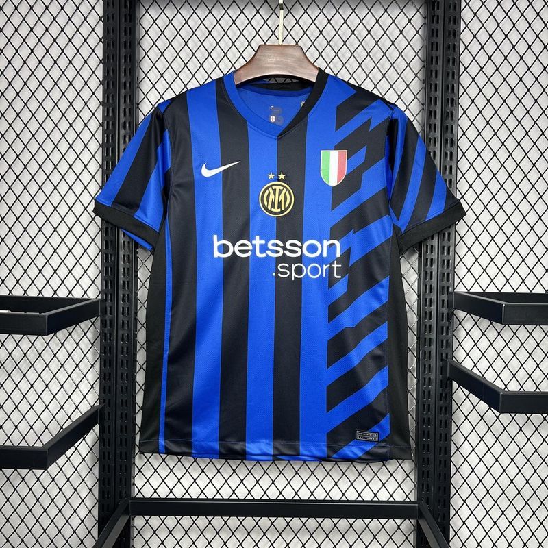 Inter Milan Soccer Jersey Home Custom Shirt 2024/25 - Jersey
