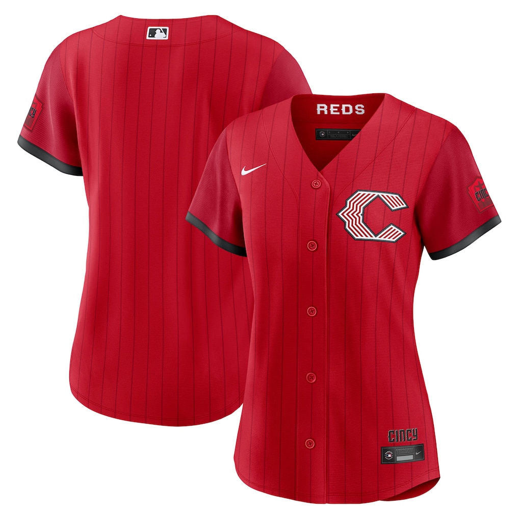 Women's Cincinnati Reds Nike Red 2026 City Connect Stadium Jersey - Jersey