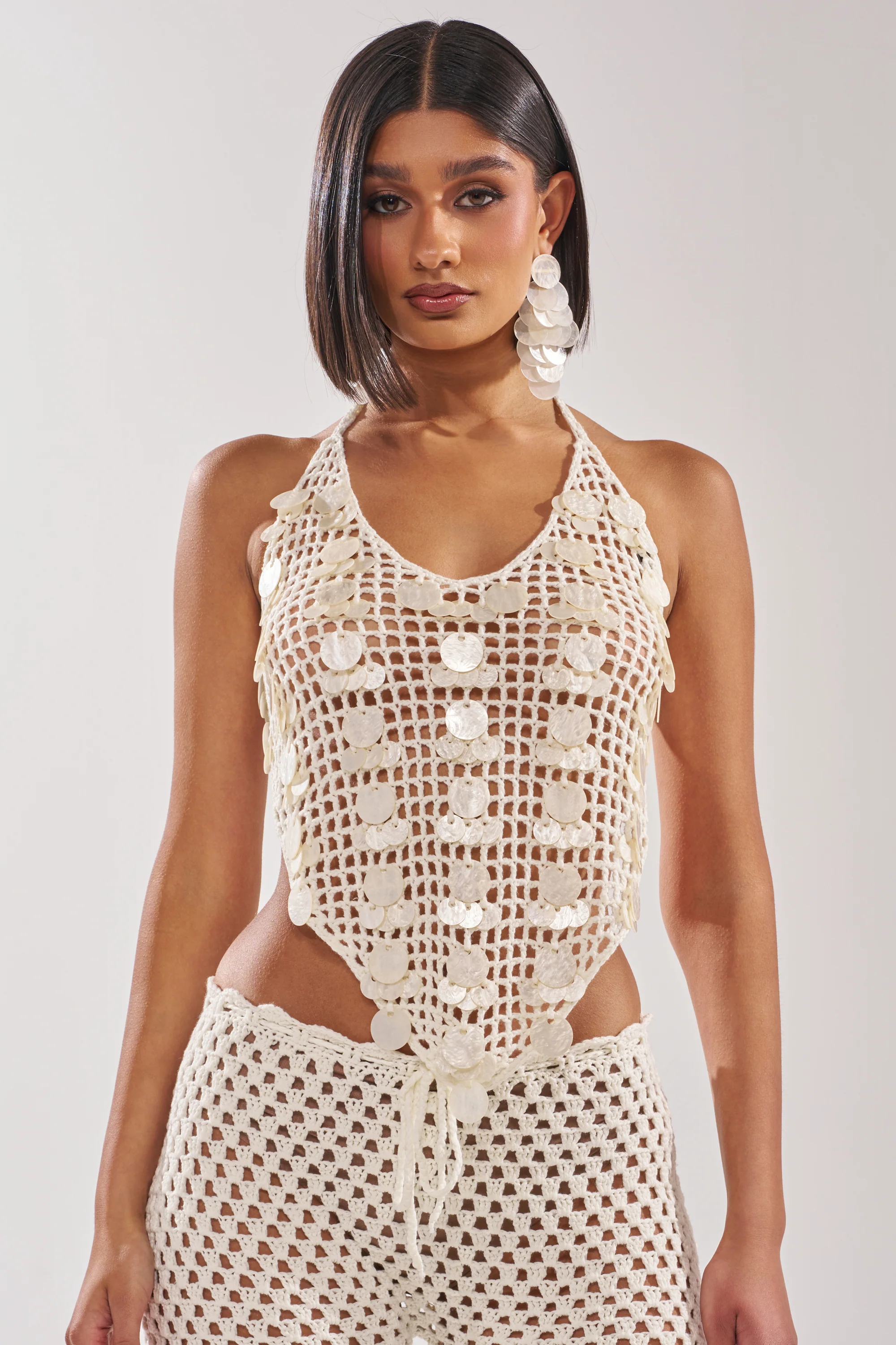 TAKE ME TO THE CLUB CROCHET TANK - Akira Wear