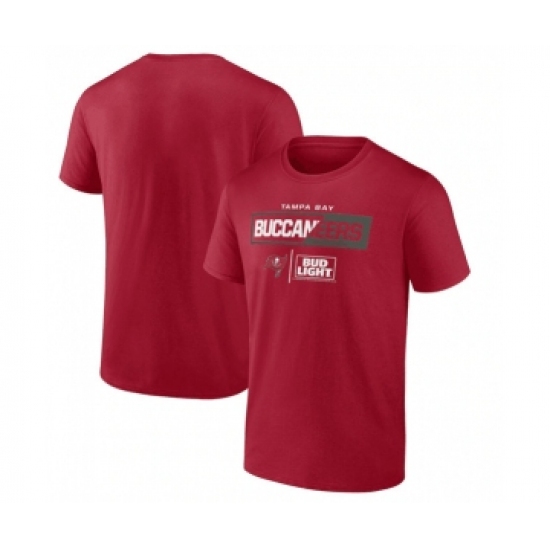 Men's Tampa Bay Buccaneers Red x Bud Light T-Shirt - Jersey