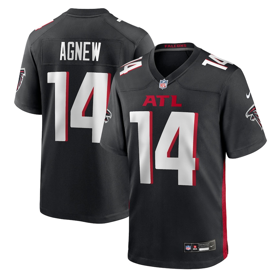 Men's Atlanta Falcons Jamal Agnew Nike Black Team Game Jersey - Jersey