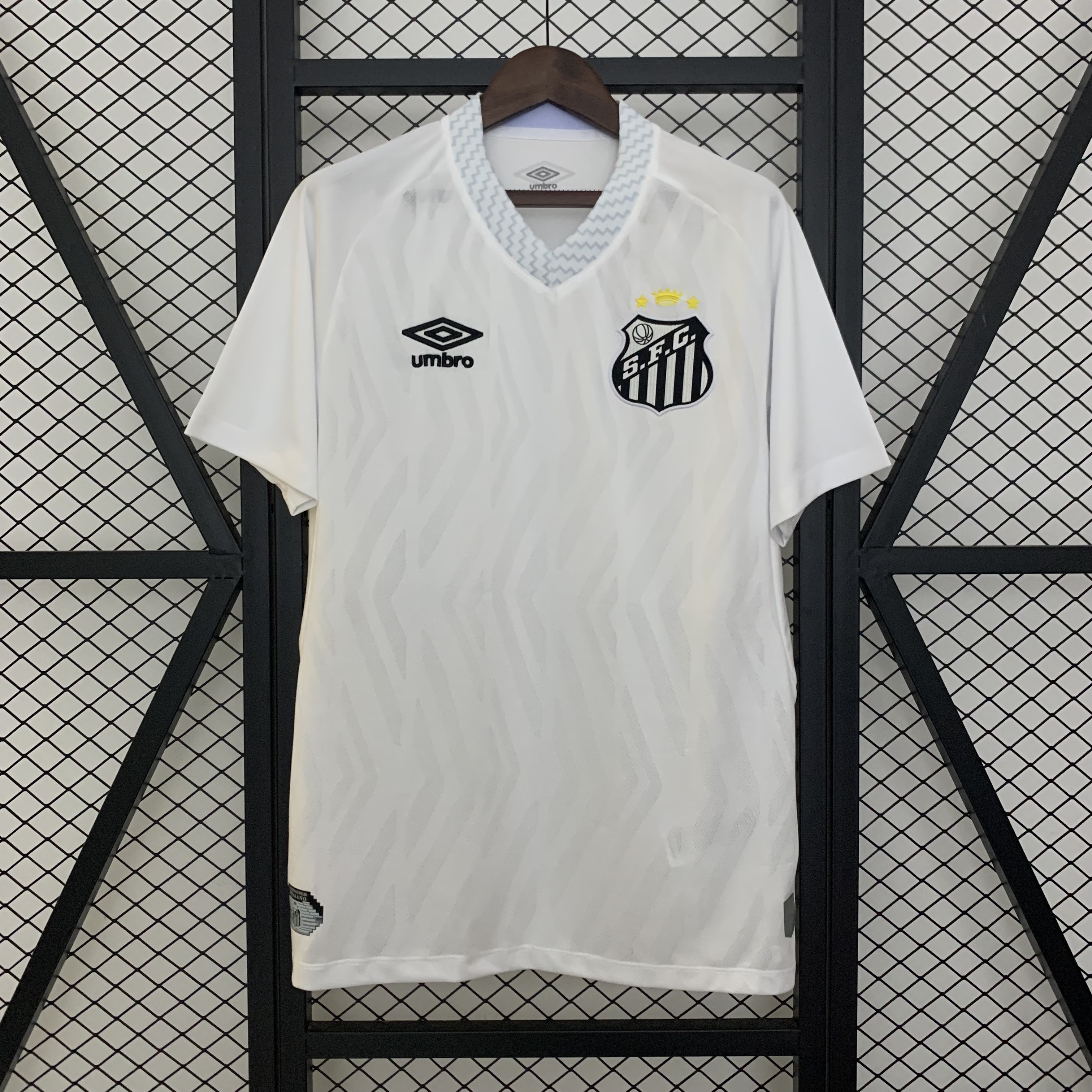 Santos FC Soccer Jersey Home Custom Shirt 2025 - Jersey