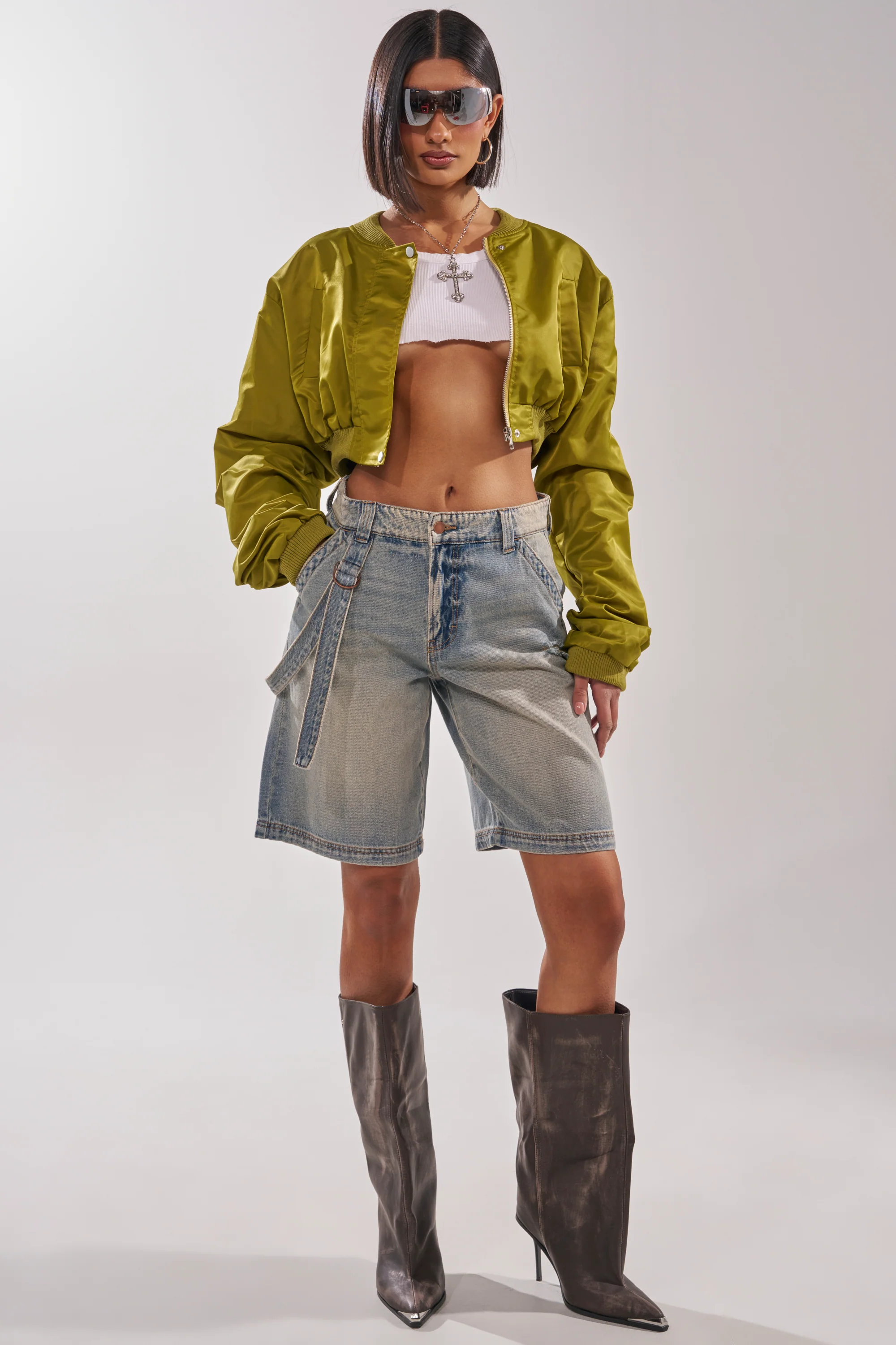 BABY ITS YOU DENIM SHORT - Akira Wear