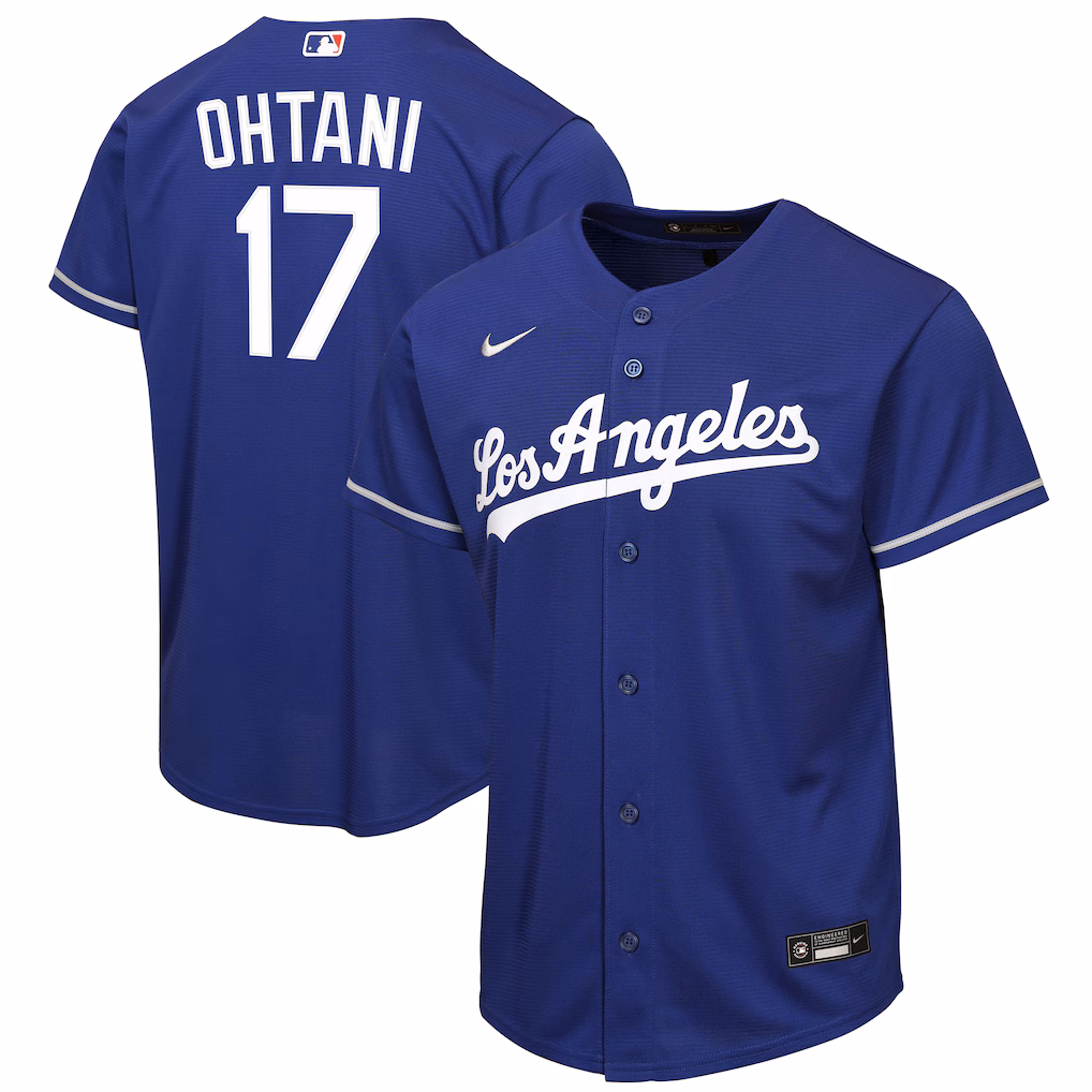 Youth Los Angeles Dodgers Shohei Ohtani Nike Royal Alternate Replica Jersey - Jersey