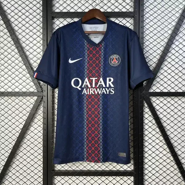 PSG Soccer Jersey Home Custom Shirt 2025/26 - Jersey