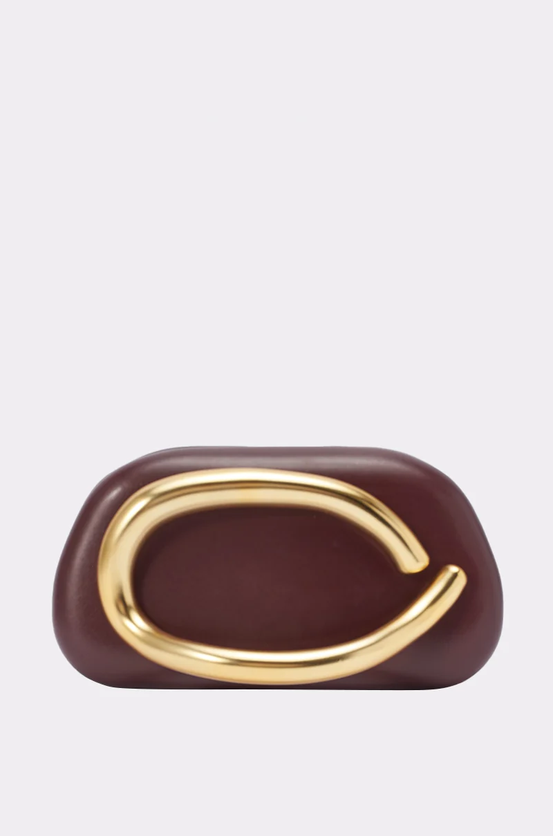 THE CUTEST BURGUNDY CLUTCH - Akira Wear
