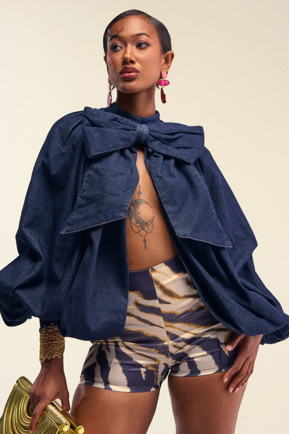 THE BEST TIGER SATIN SHORT - Akira Wear