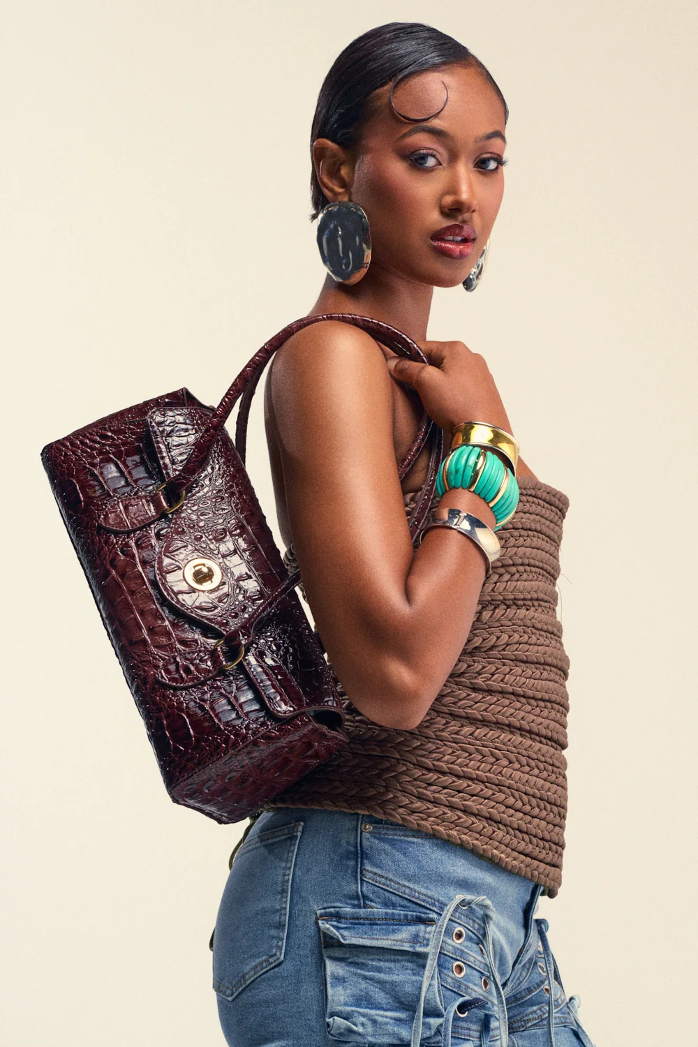 CROCODILE TEARS PURSE - Akira Wear