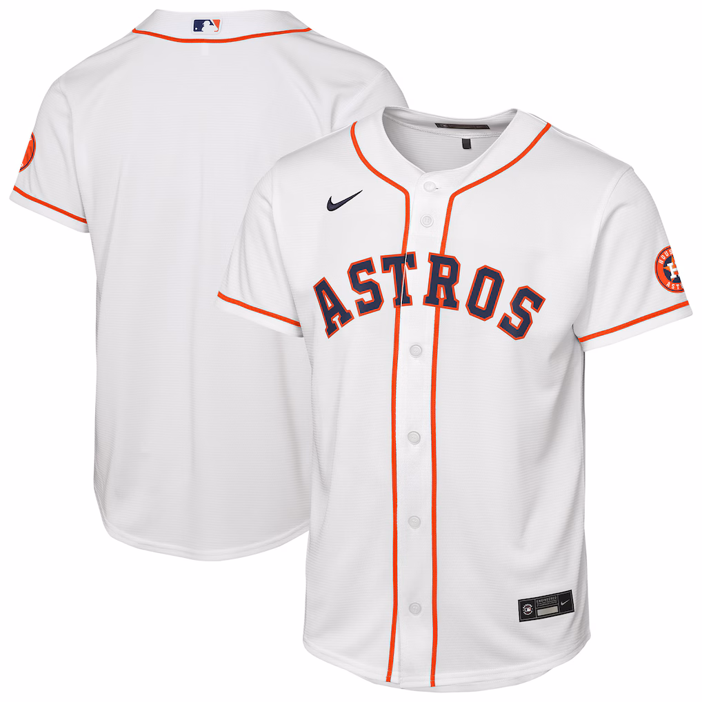 Youth Houston Astros Nike White Home Stadium Jersey - Jersey