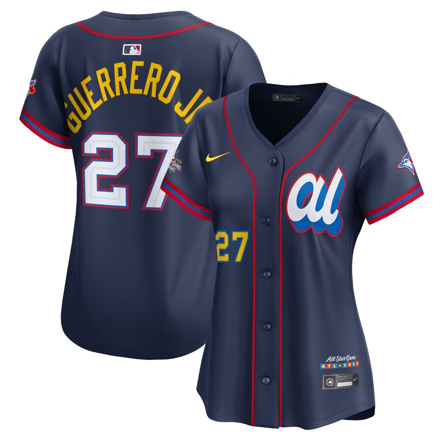 Women's American League Vladimir Guerrero Jr. Nike Navy 2025 All-Star Edition Limited Player Jersey - Jersey