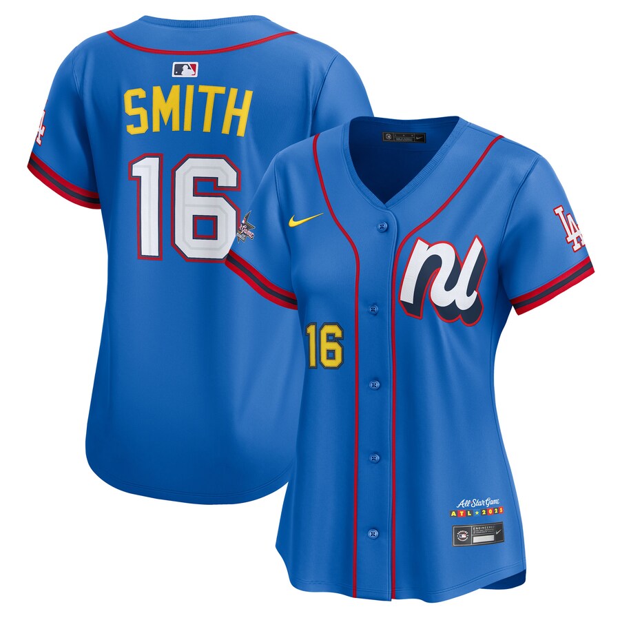 Women's National League Will Smith Nike Blue 2025 All-Star Edition Limited Player Jersey - Jersey