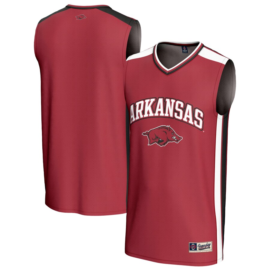 Youth GameDay Greats  Cardinal Arkansas Razorbacks Basketball Jersey - Jersey