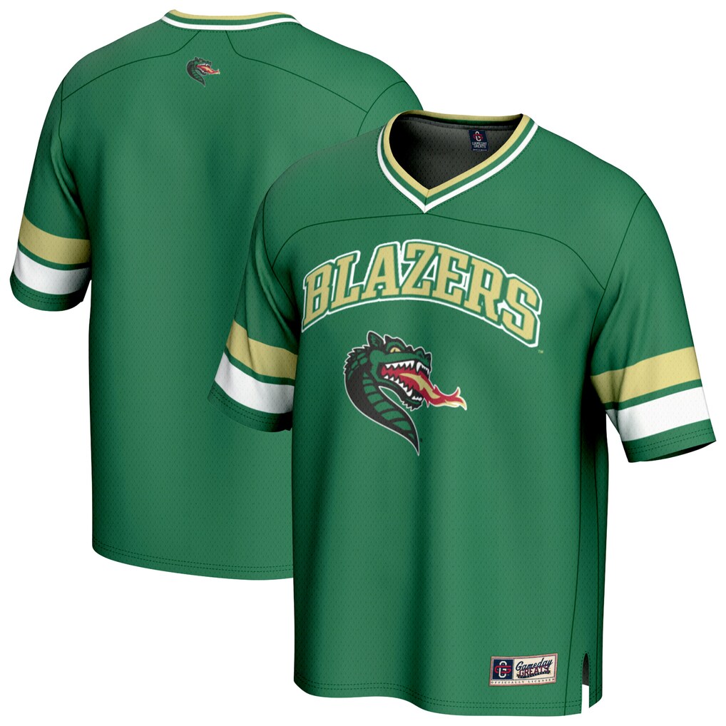 Youth GameDay Greats Green UAB Blazers Football Jersey - Jersey
