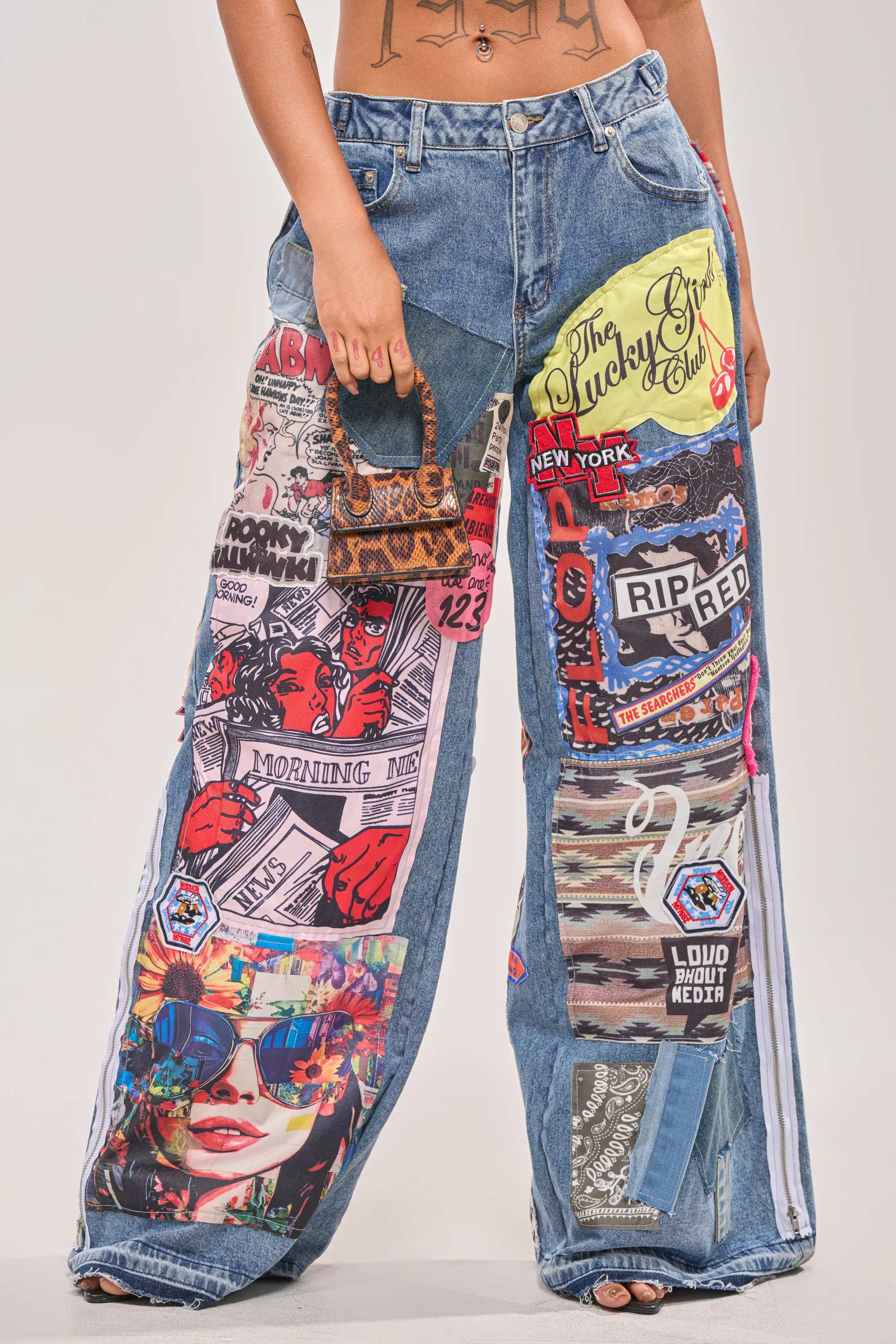 SO SICK SO COOL VERY OVERSIZED DENIM - Akira Wear