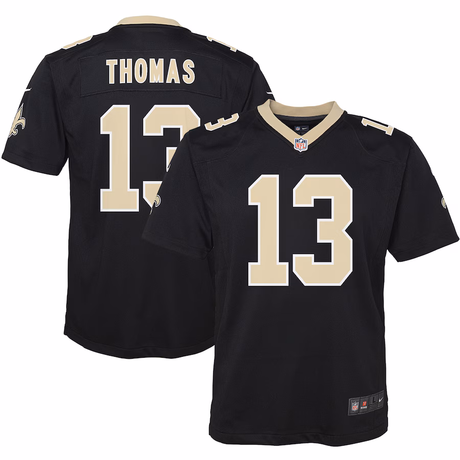 Youth New Orleans Saints Michael Thomas Nike Black Game Jersey - Jersey