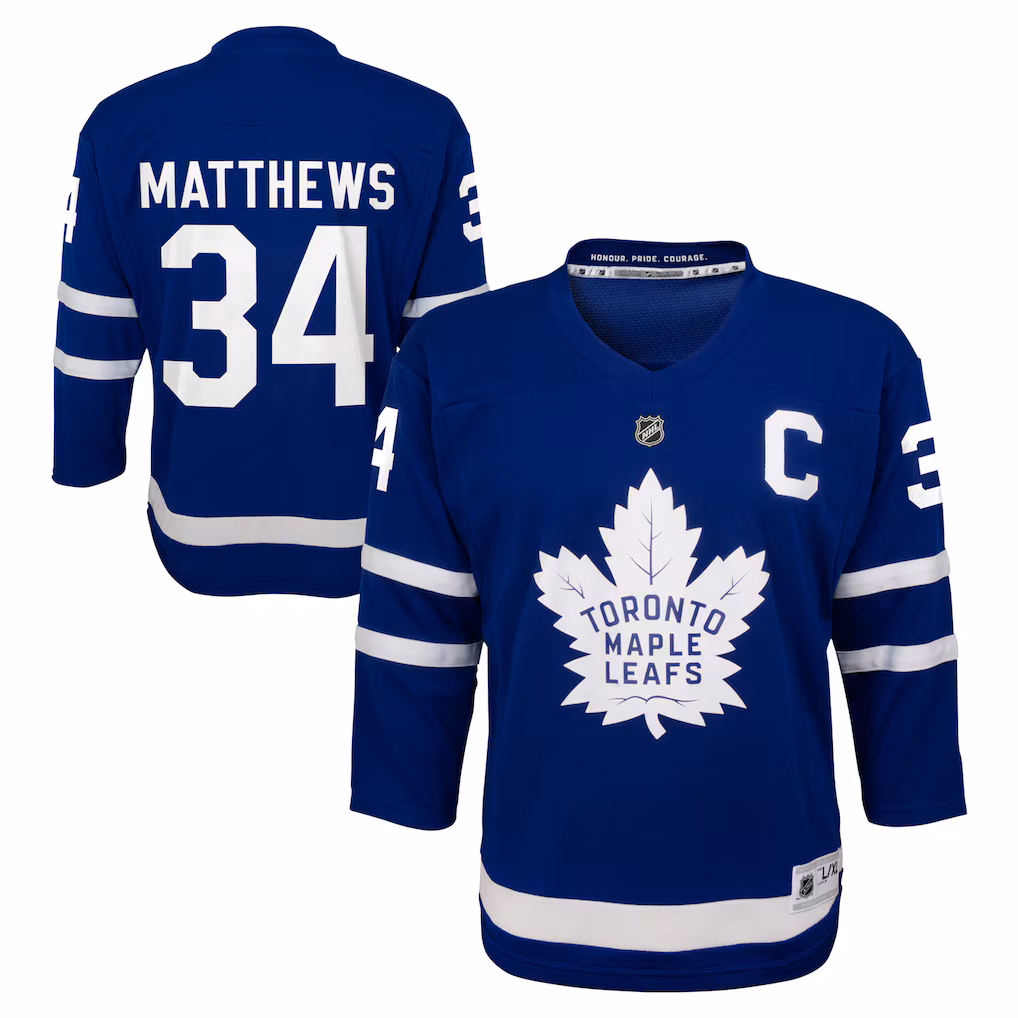 Preschool Toronto Maple Leafs Auston Matthews Blue Replica Player Jersey - Jersey