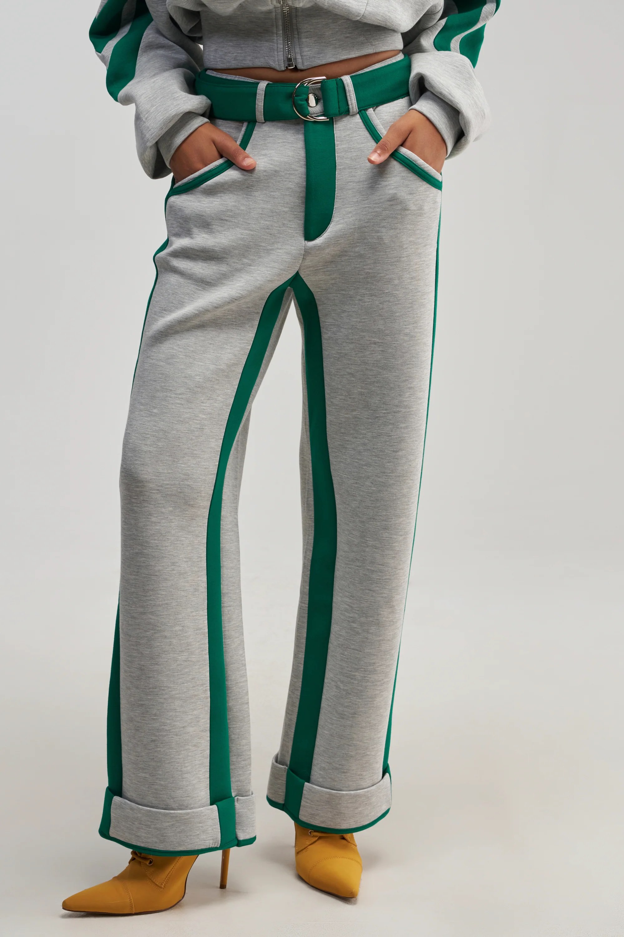 SPORT MODE SCUBA PANT IN GREY - Akira Wear