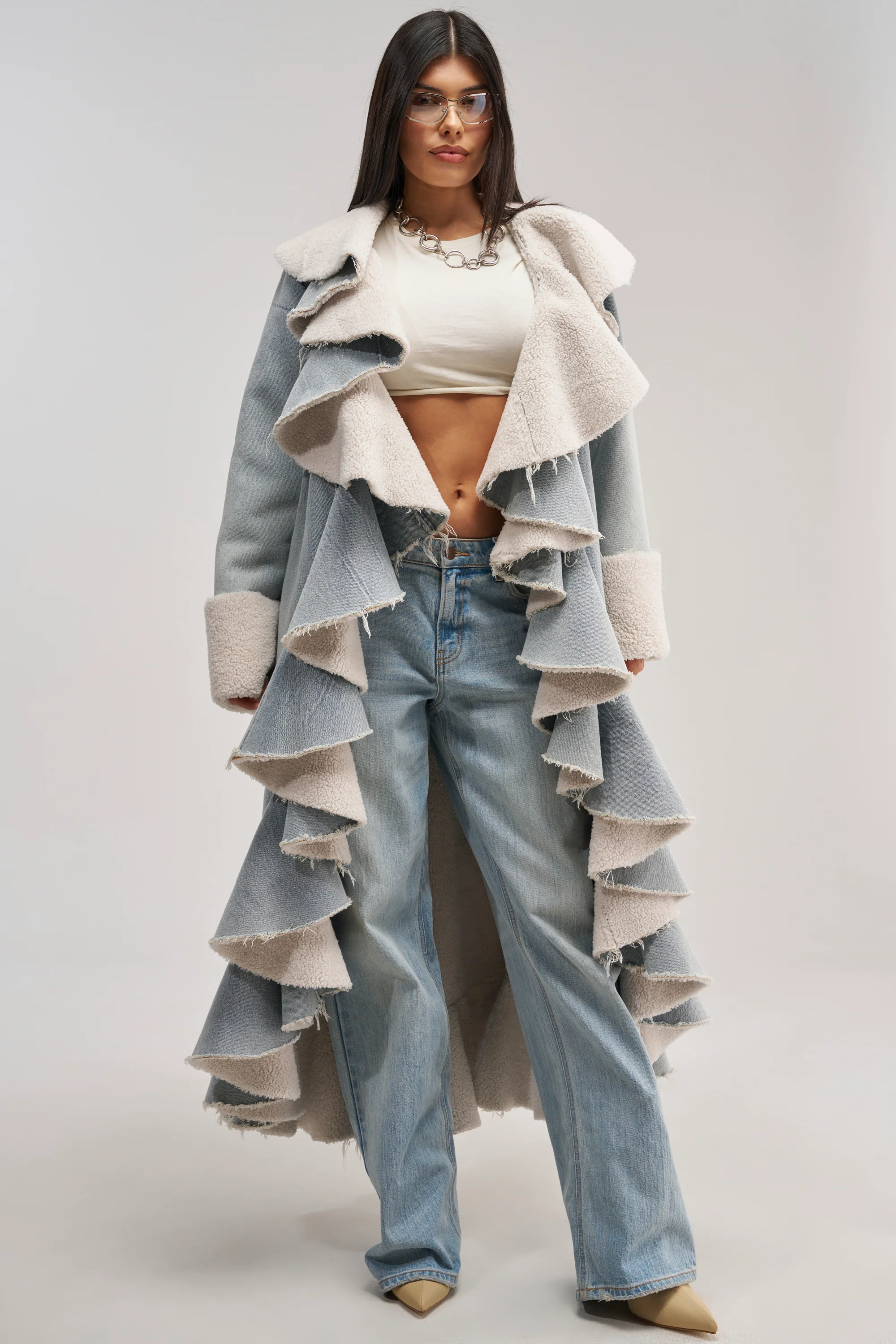 AIN'T ABOUT THE MONEY DENIM TRENCH - Akira Wear