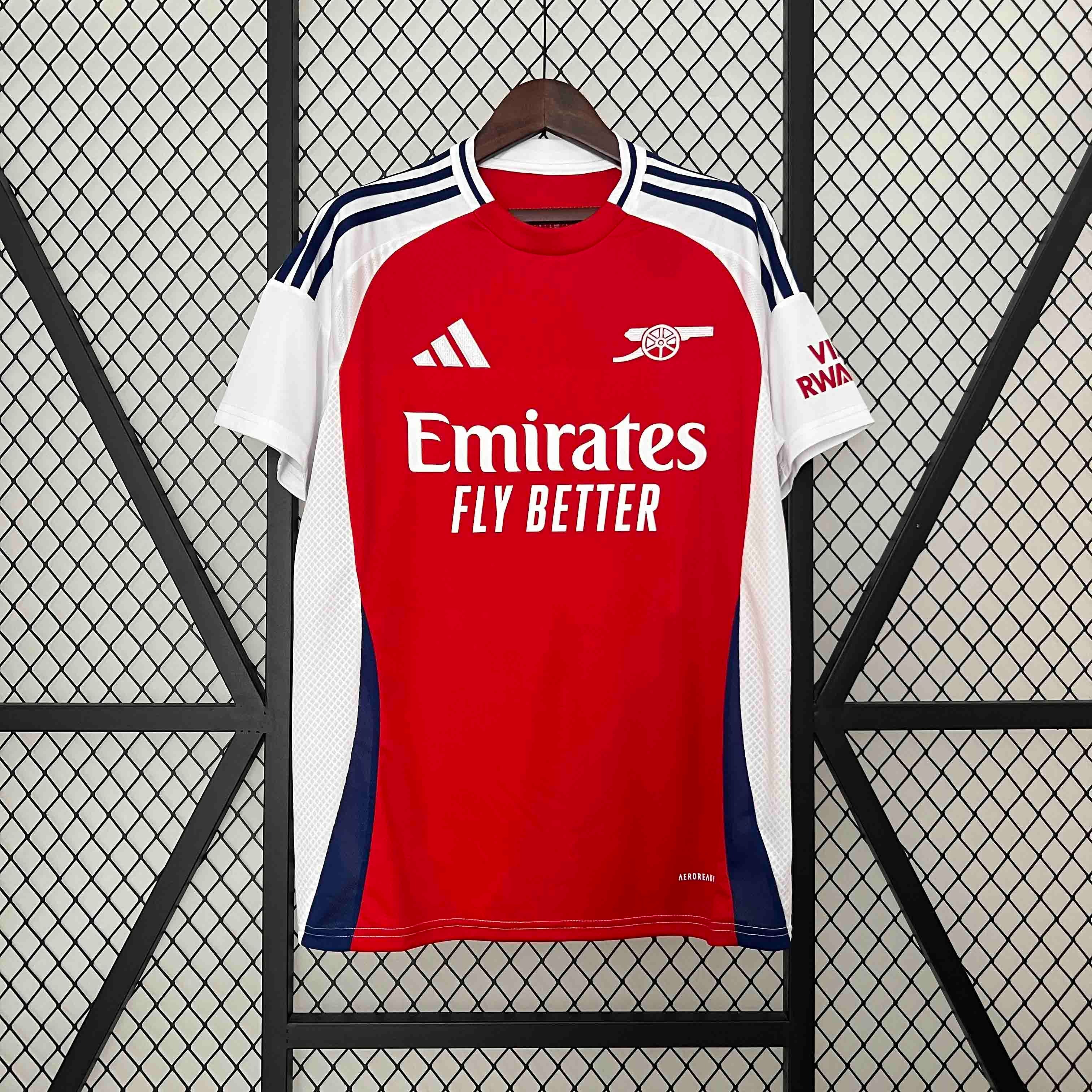ODEGAARD#8 Arsenal Soccer Jersey HomeCustom Shirt 2024/25 - Jersey