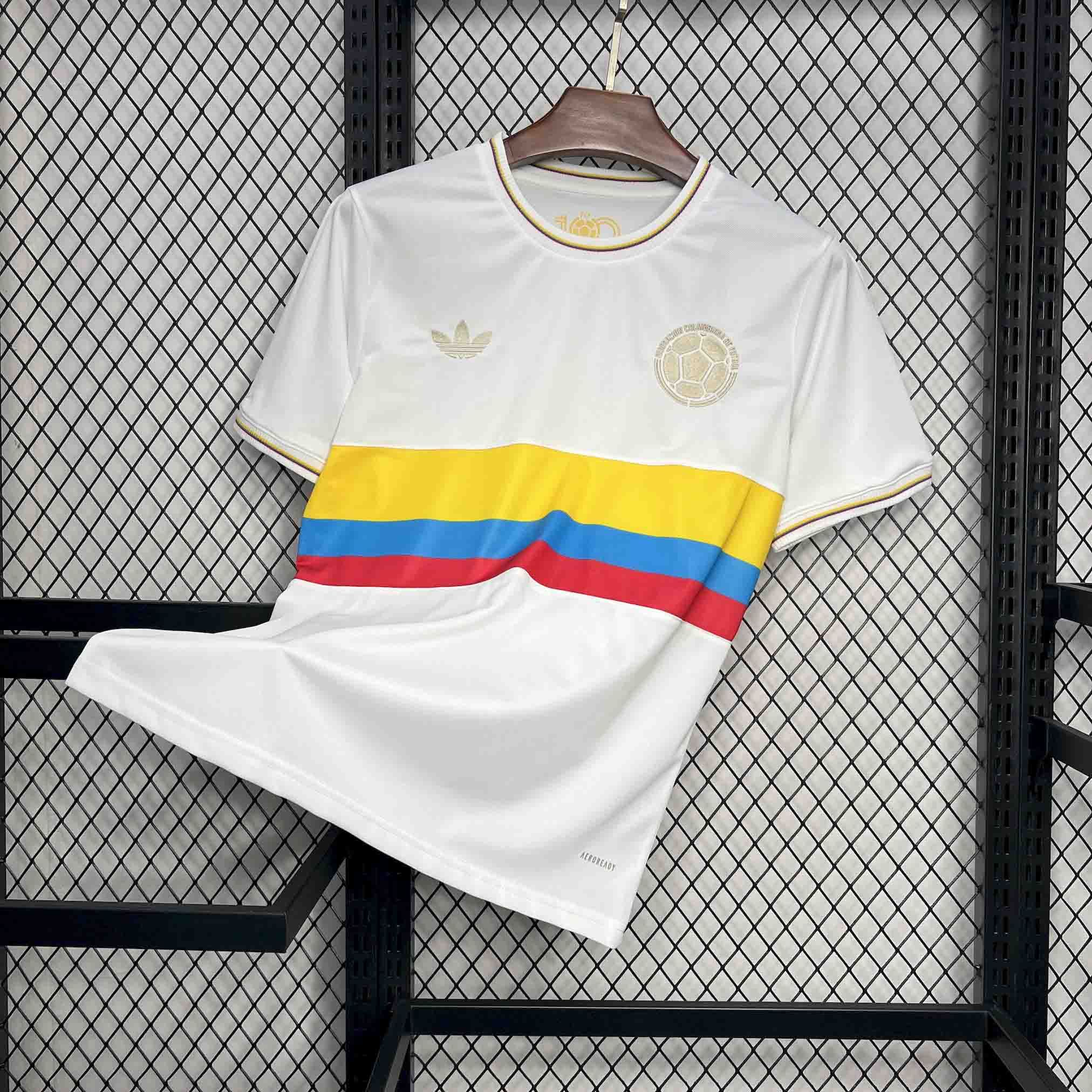 Colombia Soccer Jersey Custom Shirt 2024 - 100th Anniversary - Jersey