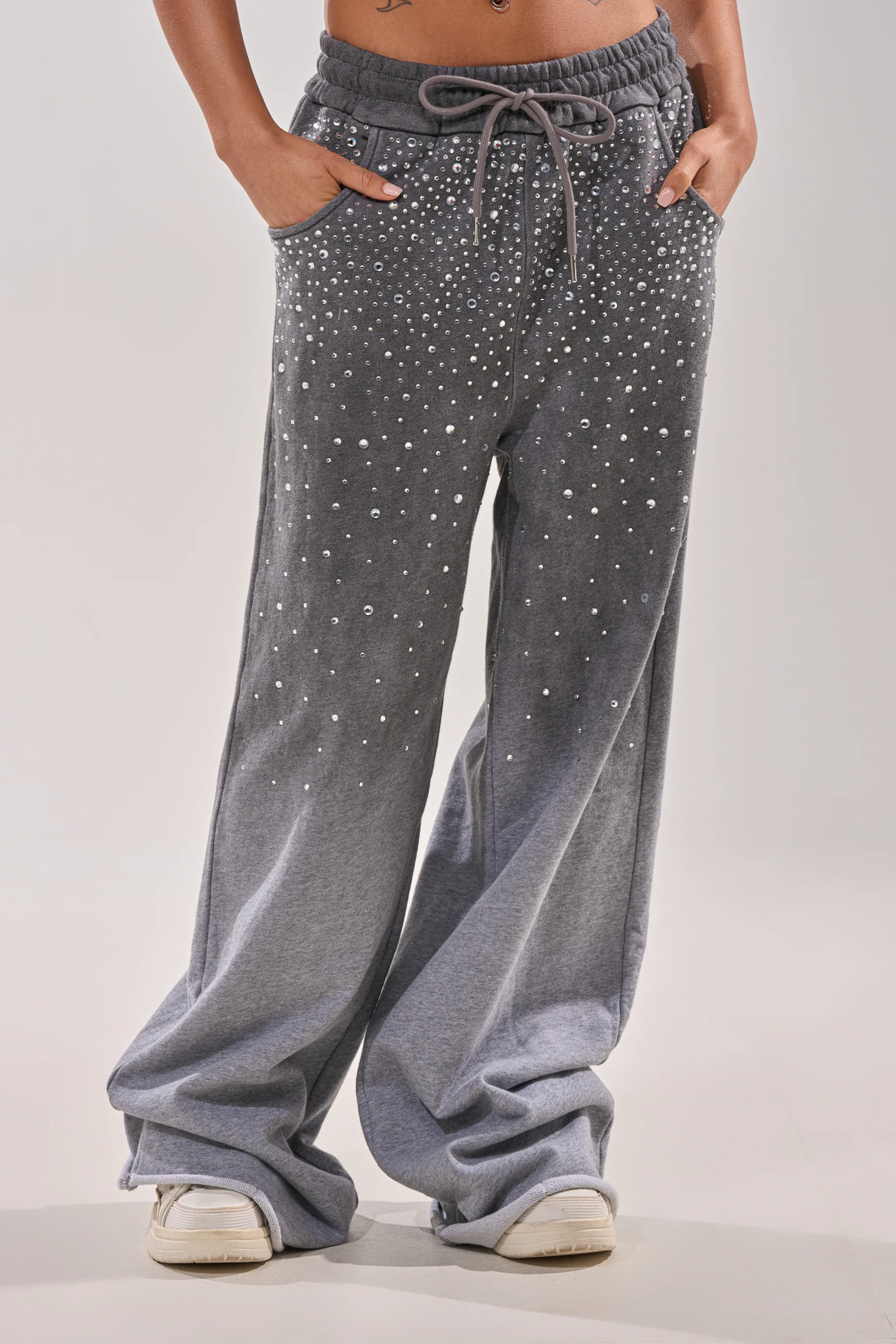 NIGHT SKY RHINESTONE JOGGER - Akira Wear