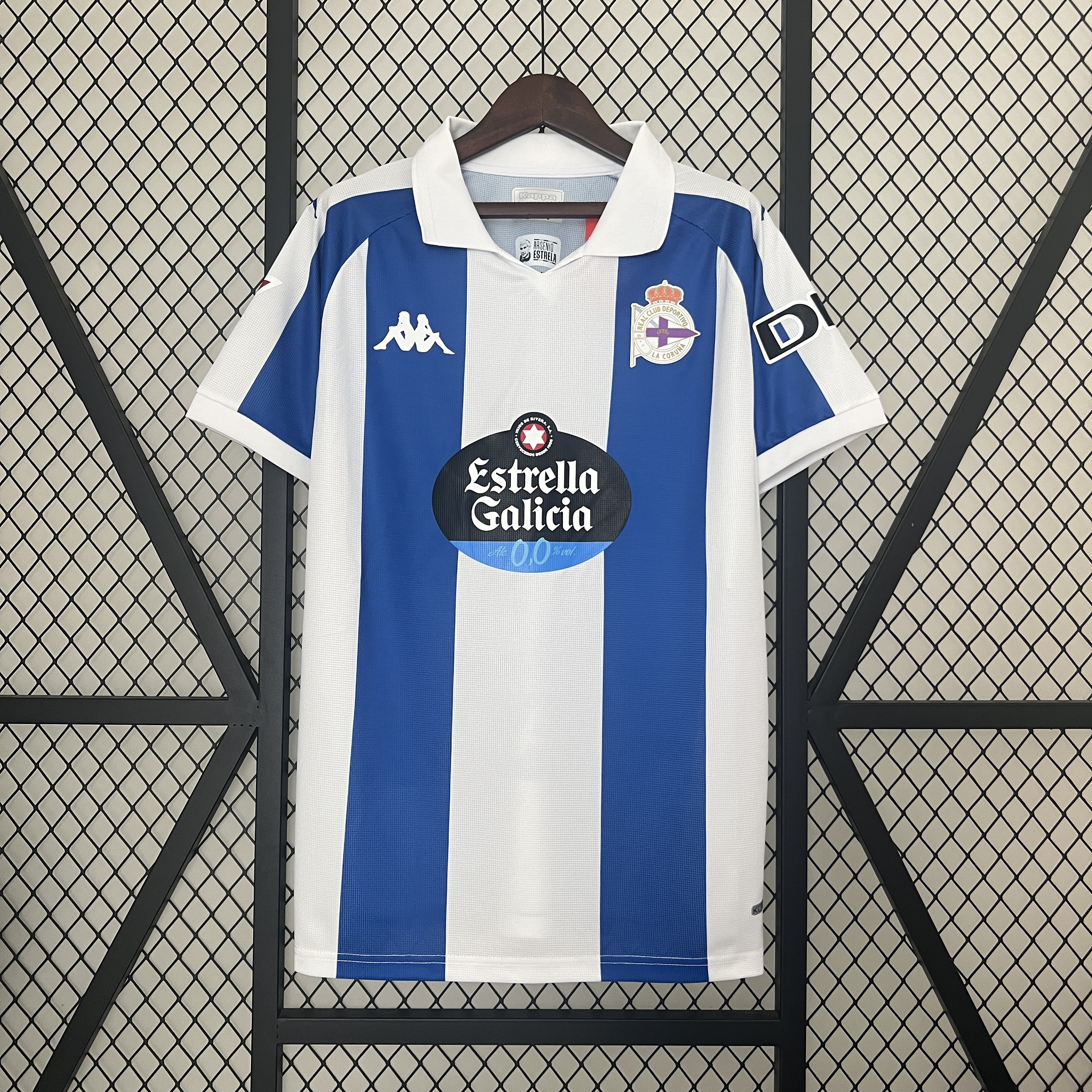 Deportivo La Coruña Soccer Jersey Home Custom Shirt 2024-25 - Jersey