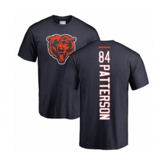 Football Chicago Bears #84 Cordarrelle Patterson Navy Blue Backer T-Shirt - Jersey