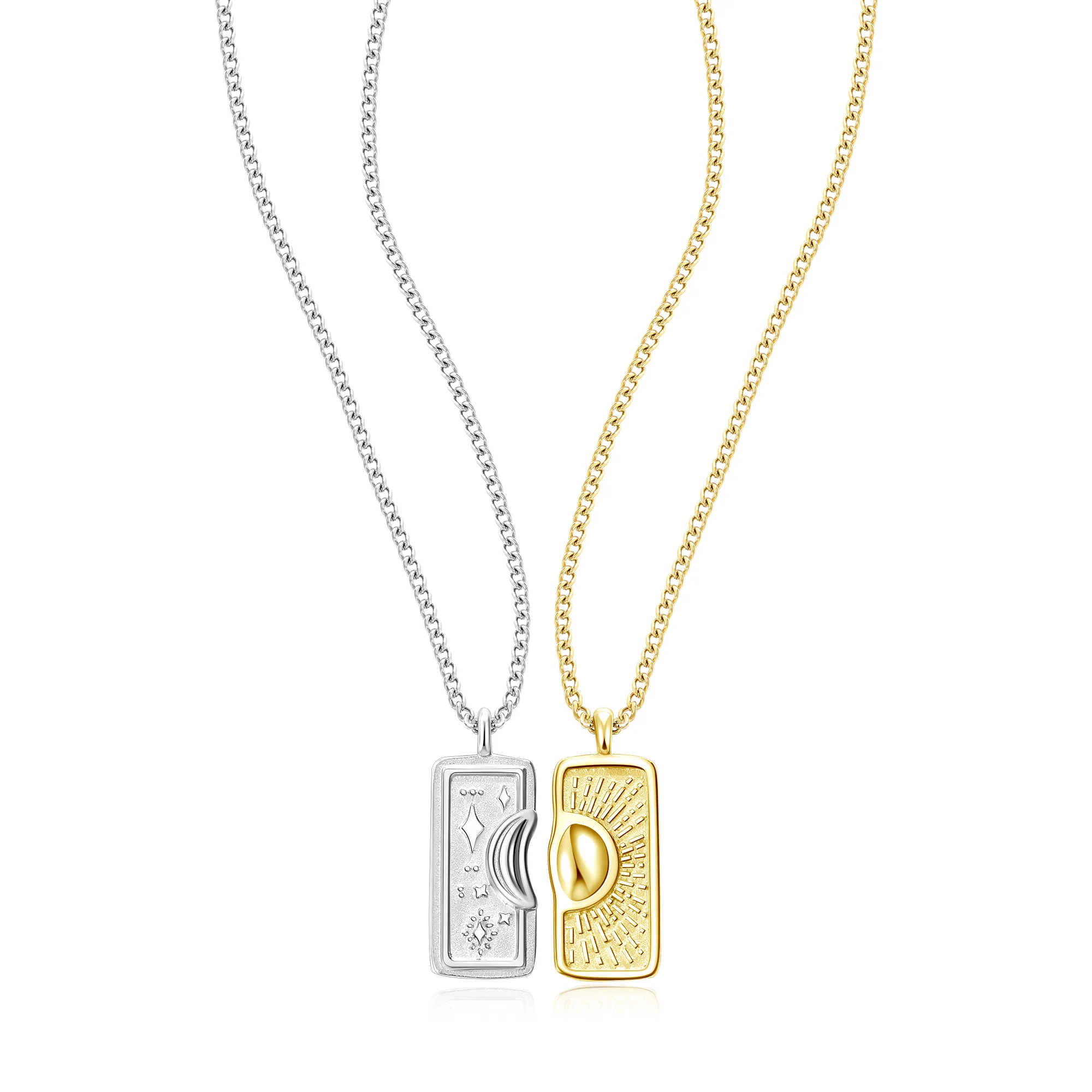 Sun and Moon Companion Necklaces