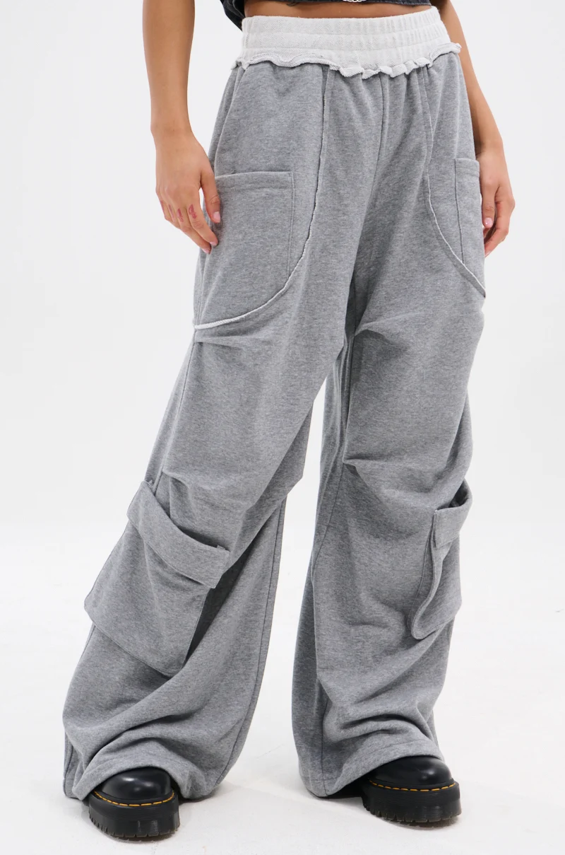 MAKING MOVES WIDE LEG JOGGER - Akira Wear