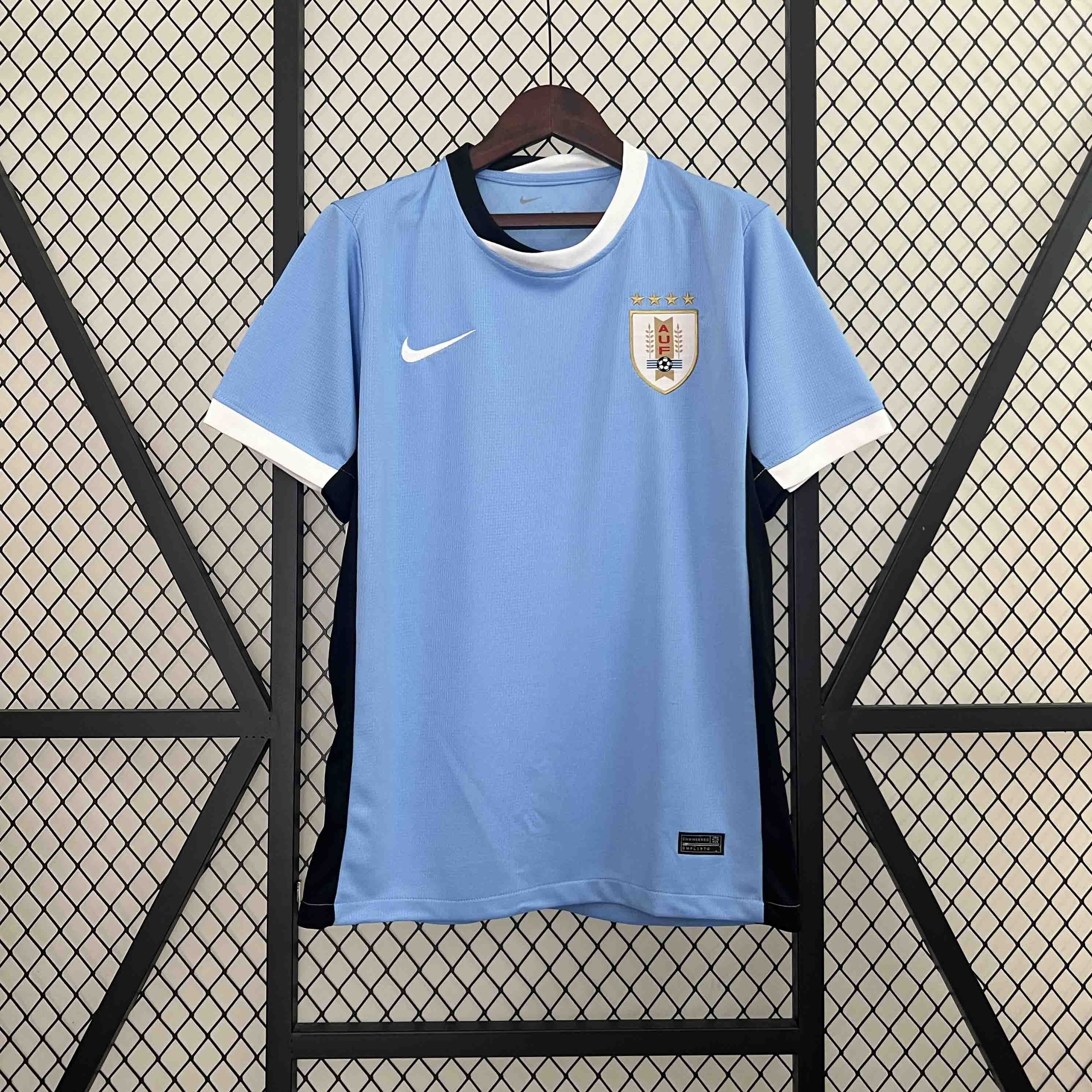 Uruguay Soccer Jersey Home Custom Shirt Copa America 2024 - Jersey