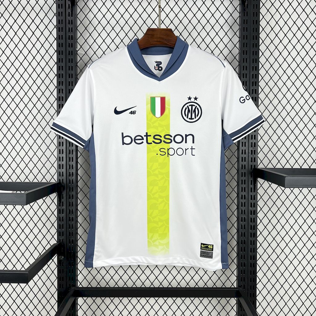 Inter Milan Soccer Jersey Away x Valentino Rossi Custom Shirt 2025/26 - Jersey