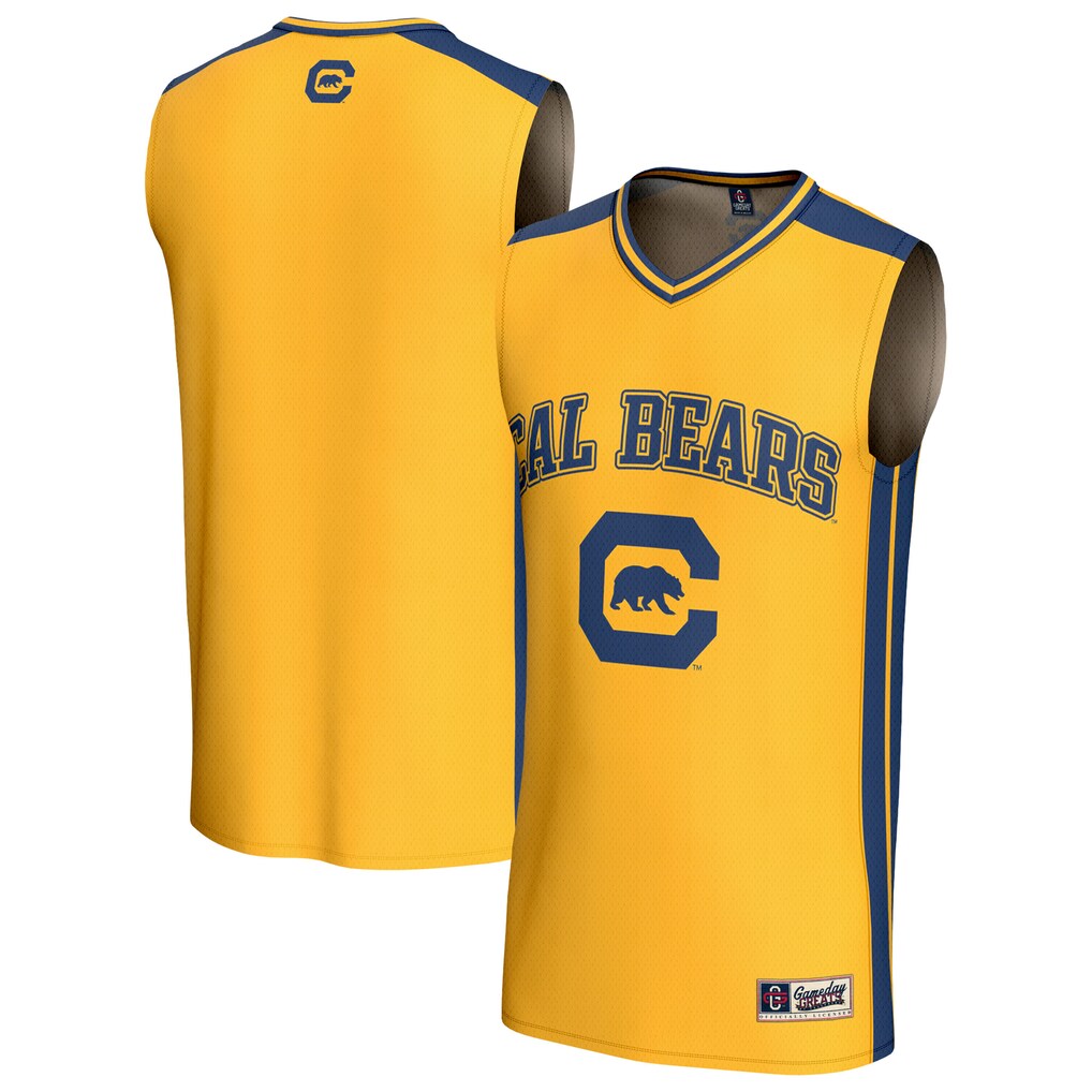 Youth GameDay Greats Gold Cal Bears Lightweight Collegiate Basketball Fashion Jersey - Jersey