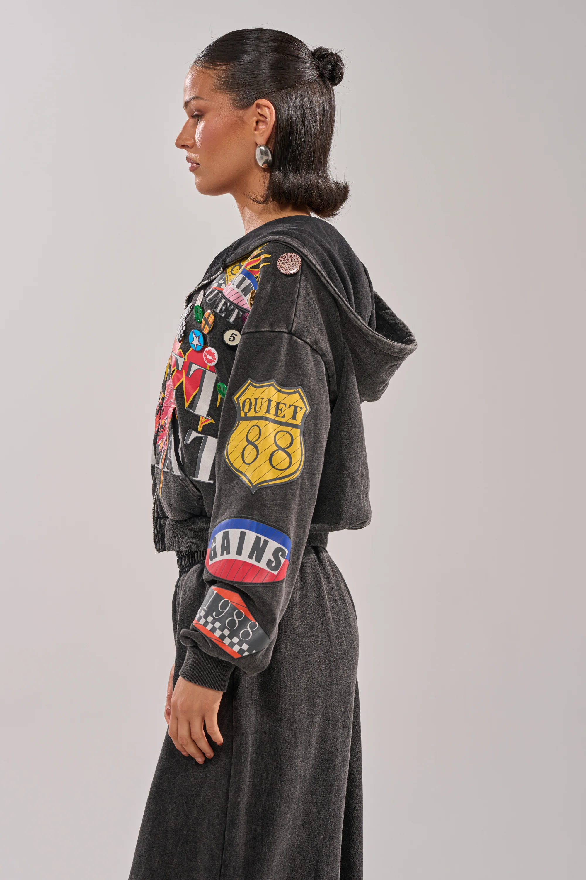 ANOTHER ONE ZIP UP SWEATSHIRT - Akira Wear