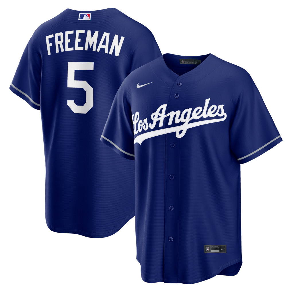 Men's Los Angeles Dodgers Freddie Freeman Nike Royal Alternate Replica Jersey - Jersey