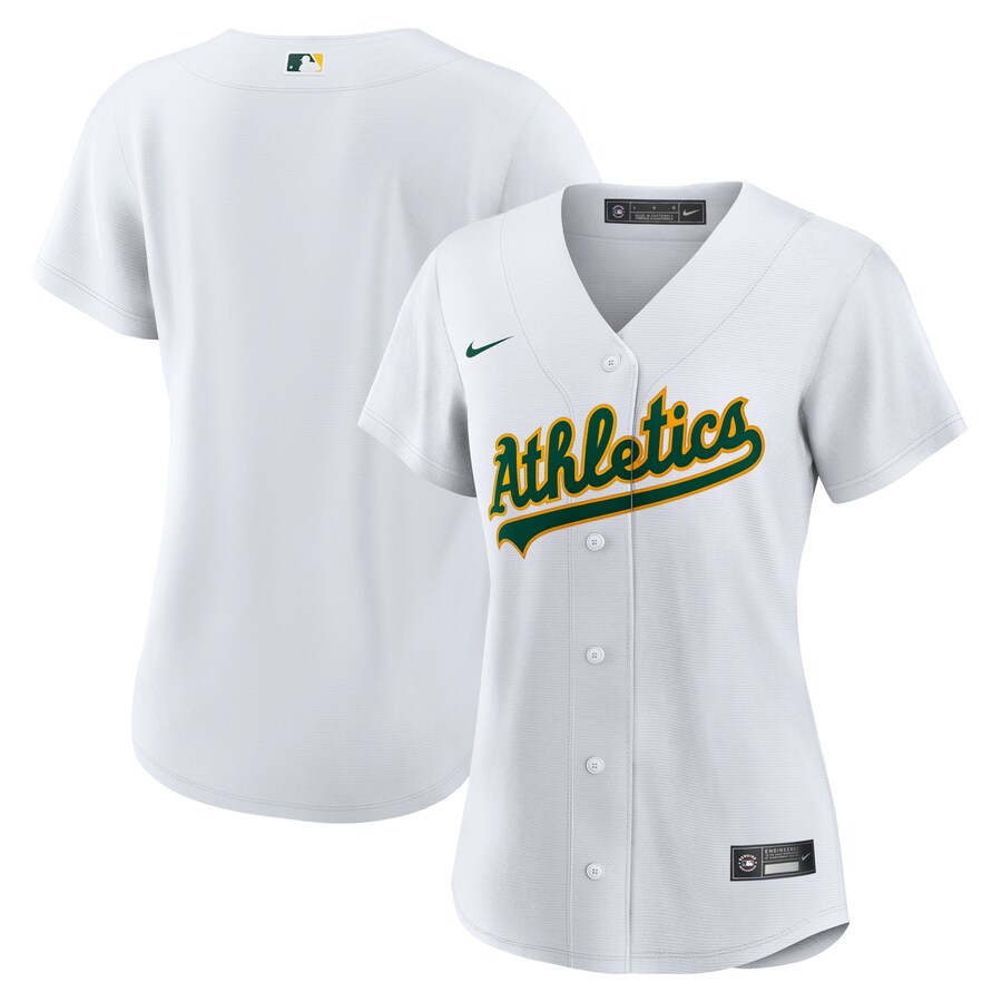Women's Athletics Nike White Home Replica Team Jersey - Jersey