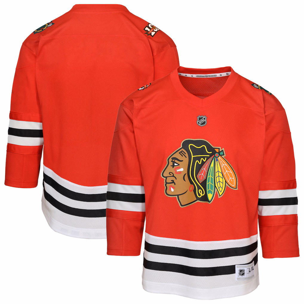 Toddler Chicago Blackhawks Red Centennial Replica Jersey - Jersey