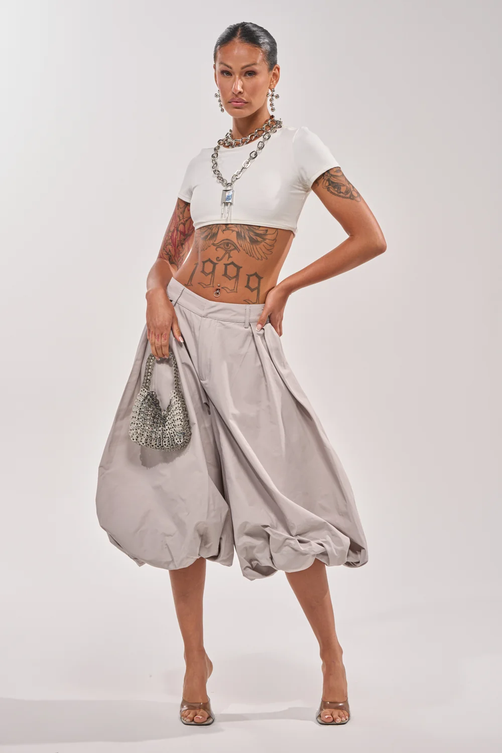 GLOW GAUCHO PANT - Akira Wear