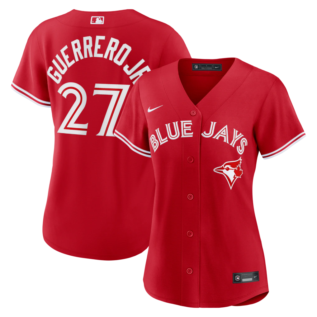 Women's Toronto Blue Jays Vladimir Guerrero Jr. Nike Red Canada Day Replica Jersey - Jersey