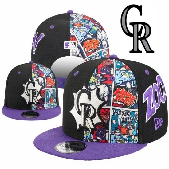 MLB Colorado Rockies Stitched Snapback Hats 2026.1-04 - Jersey