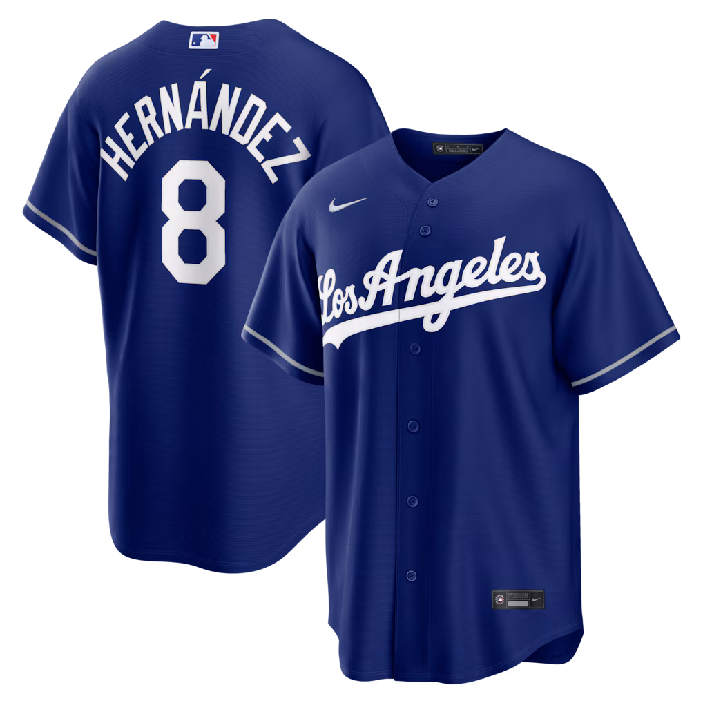 Men's Los Angeles Dodgers Enrique Hernández Nike Royal Alternate Replica Jersey - Jersey