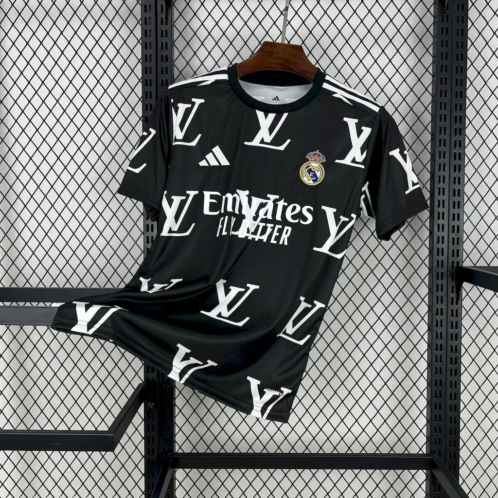 Real Madrid Soccer Jersey LV Joint Special Edition Custom Shirt 2025/26 - Jersey