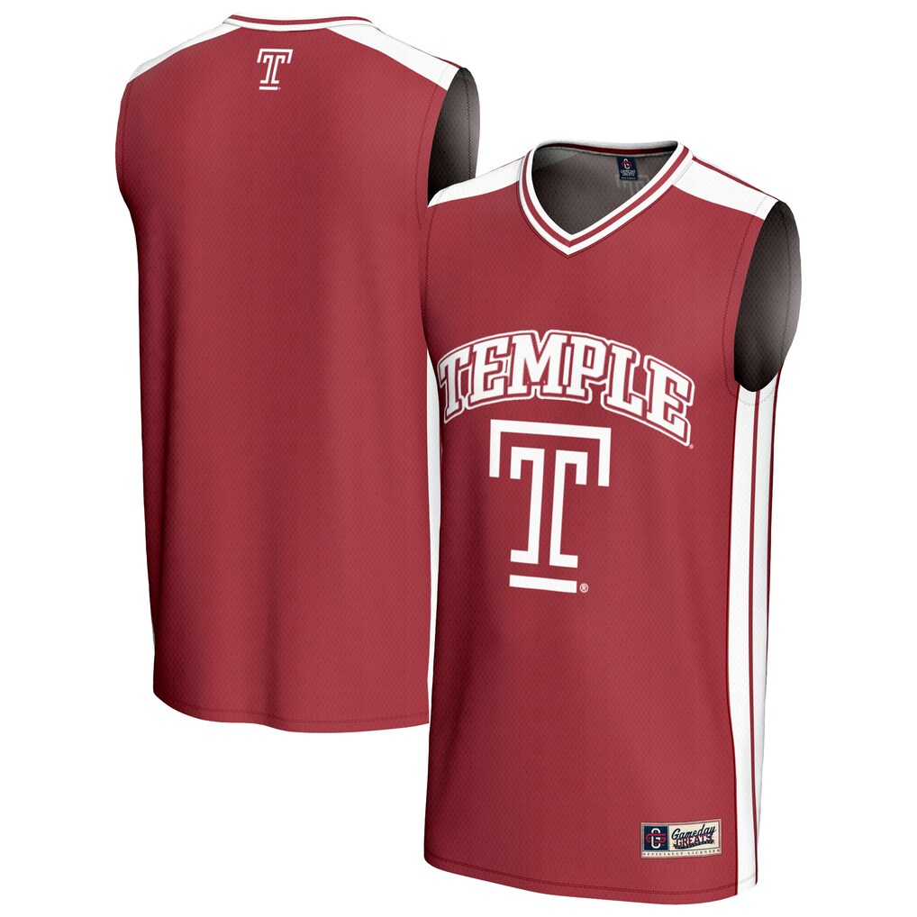Youth GameDay Greats Red Temple Owls Basketball Jersey - Jersey