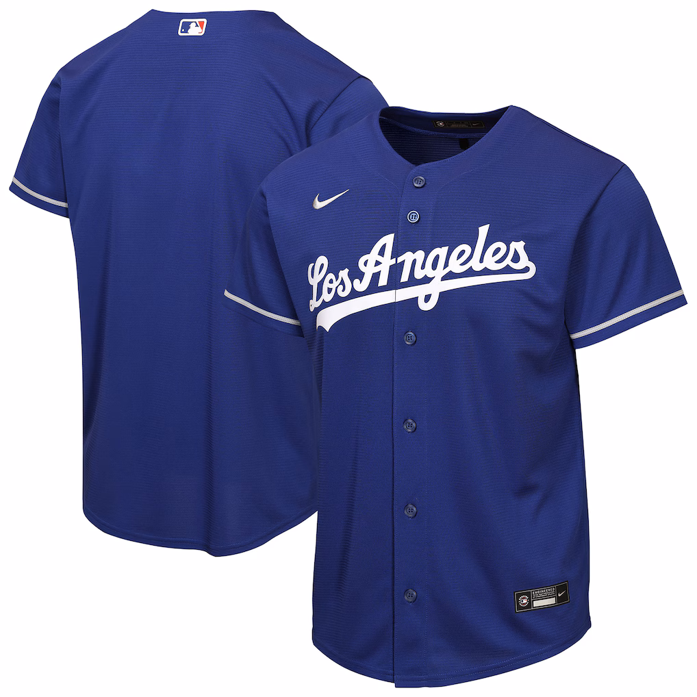 Youth Los Angeles Dodgers Nike Royal Alternate Replica Jersey - Jersey