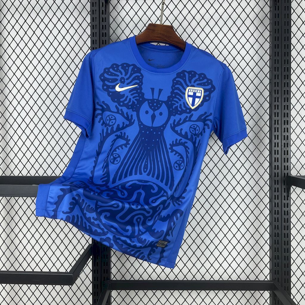 Finland Soccer Jersey Away Custom Shirt 2025 - Jersey