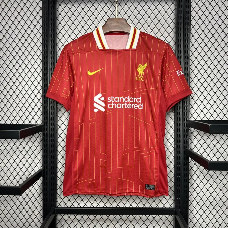 Liverpool Football Jersey Home Custom Shirt 2024/25 - Jersey