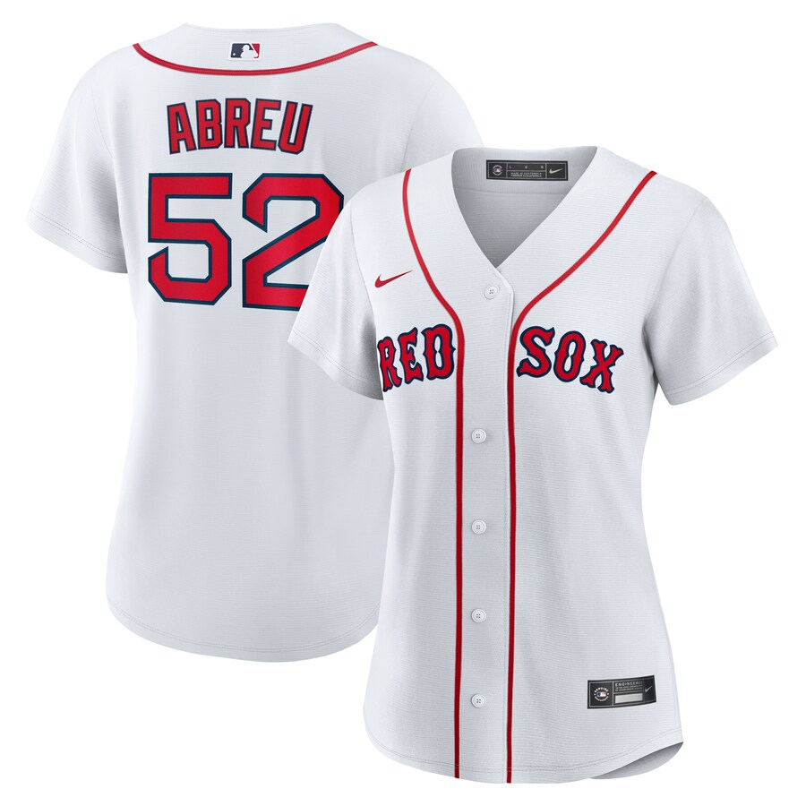 Women's Boston Red Sox Wilyer Abreu Nike White Home Replica Jersey - Jersey