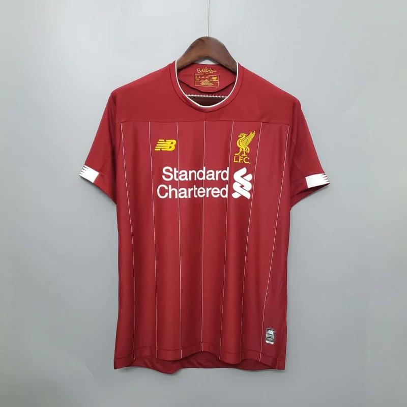 Liverpool Retro Football Jersey Home Custom Shirt 2019/20 - Jersey